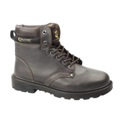 Grafters Steel Toe Safety Work Boots 