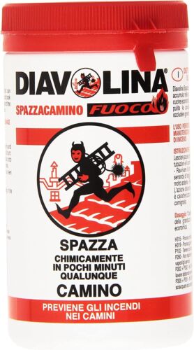 Diavolina - SPAZZACAMINO - Distruttore Chimico della Fuliggine - 270gr - Afbeelding 1 van 4