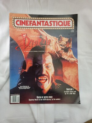 Cinefantastique Vol 23 No 4 (Dec 1992) feat. Bram Stoker's DRACULA cover