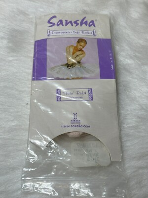 Sansha Demi Pointe Pink Soft Ballet Shoes  Adult 4 STAR NEW in PACKAGE