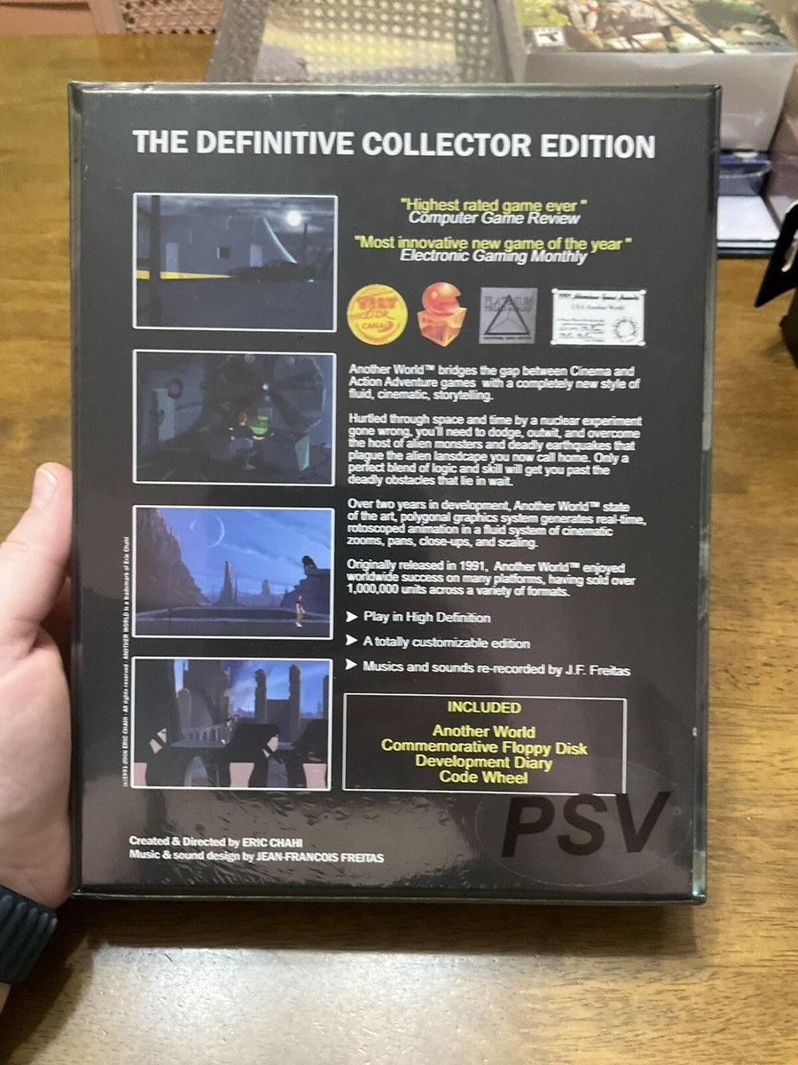 Another World Édition Collector PS Vita Neuf Sous Blister Rare Limited