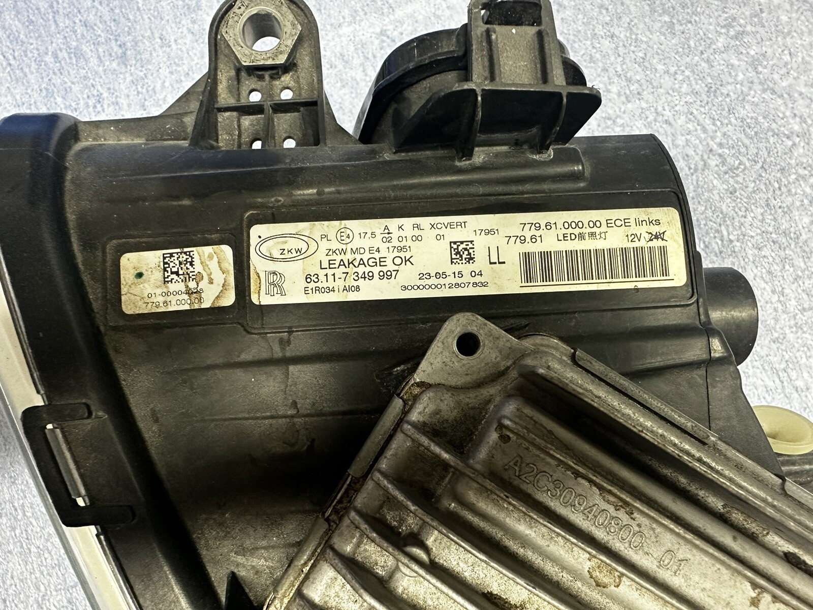 Rolls Royce Ghost Dawn Wraith Headlight Left Driver 7349997 OEM