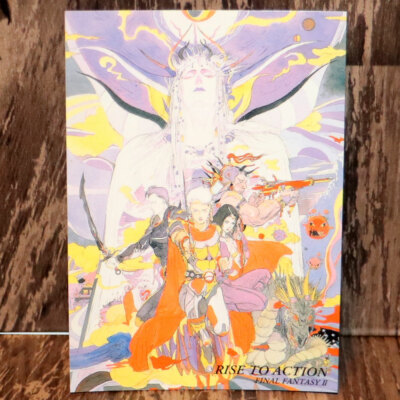 Final Fantasy Art Museum Card FF2 set of 8p Yoshitaka Amano