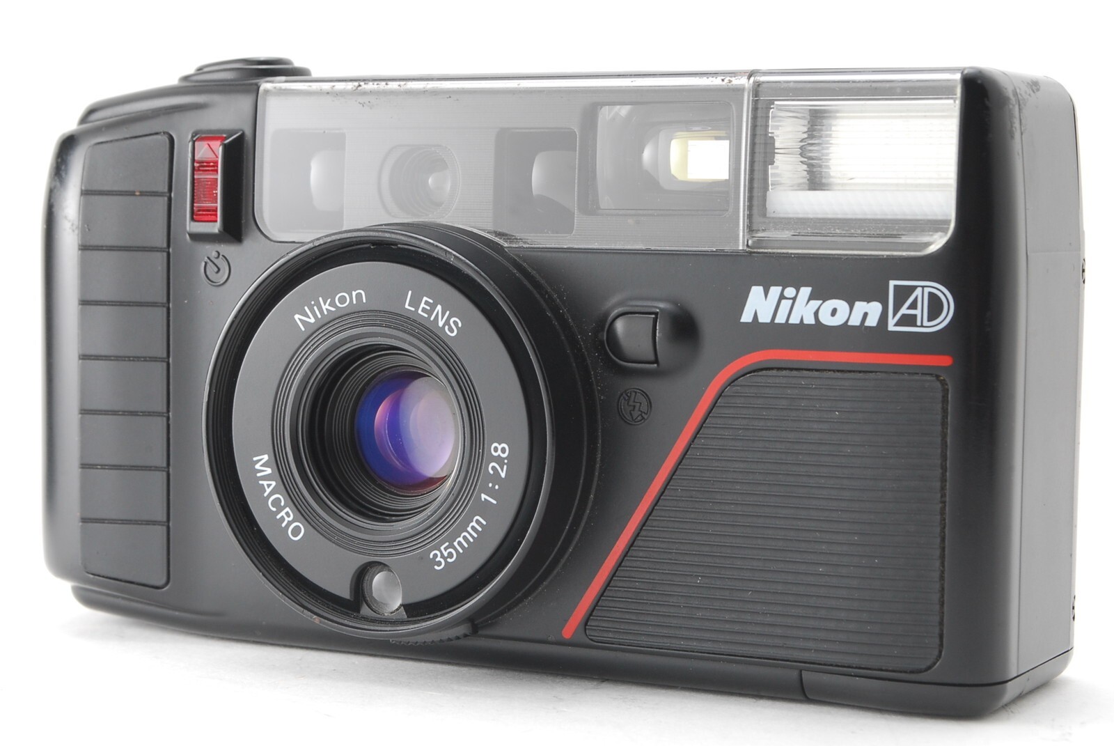 NEAR MINT w/Case] Nikon L35 AD3 Pikaichi Point & Shoot 35mm