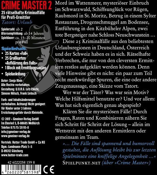 Thumbnail - Gmeiner-verlag - Crime Master 2