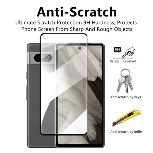For Google Pixel 8 / 8 Pro Tempered Glass Screen Protector & Camera lens - Picture 4 of 6