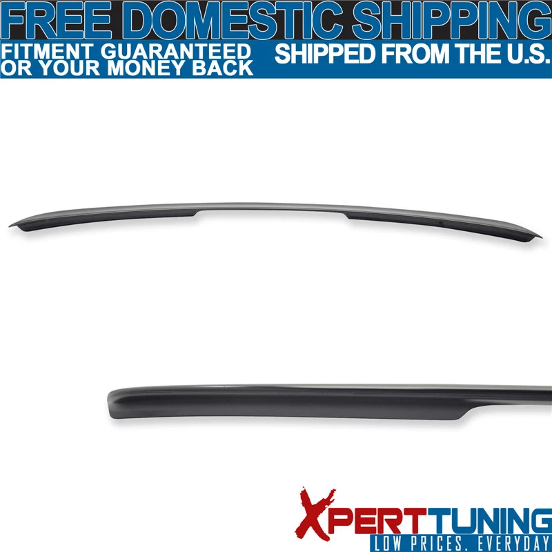 Fit For 03-09 Benz E-Class W211 4Dr AMG Style Unpainted ABS Trunk Spoiler Foto 2 de 3