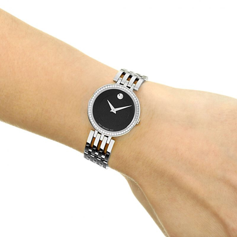 Movado 0607052 Esperanza 63 diamond Bezel (0.245 t.c.w.) Museum