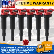 Bobinas de encendido 6 piezas para BMW E82 E46 E90 F30 x3 x5 z4 325i 328i UF592 0221504470