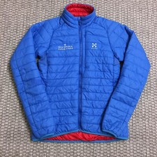 Haglofs Silversea Expeditions Jacket Womens Small Blue Puffer - Please Read
