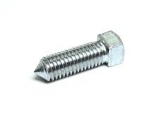 EATON B-LINE 3/8X11/2CNPSSZN, Square Head Cone Point Set Screw, 3/8"-16 x 1-1/2"