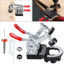 35mm Woodworking Jig Door Hinge Hole Opener Guide Locator Wood Punch Drilling