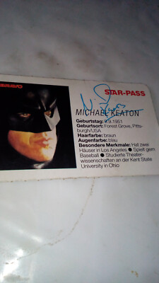 Bravo, Michael Keaton, Batman 89, Starpass,  8,5 cm, wie neu