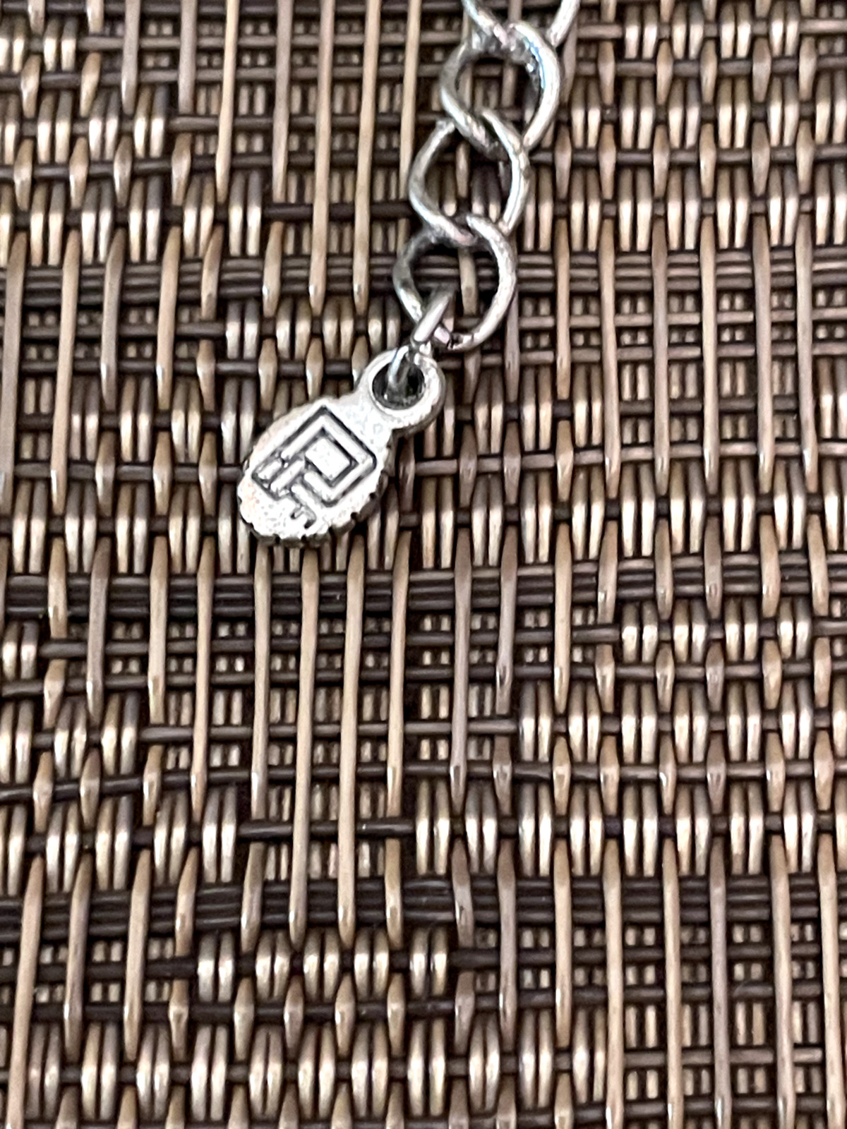 Vintage Signed Statement Necklace Multi Color Wir… - image 4