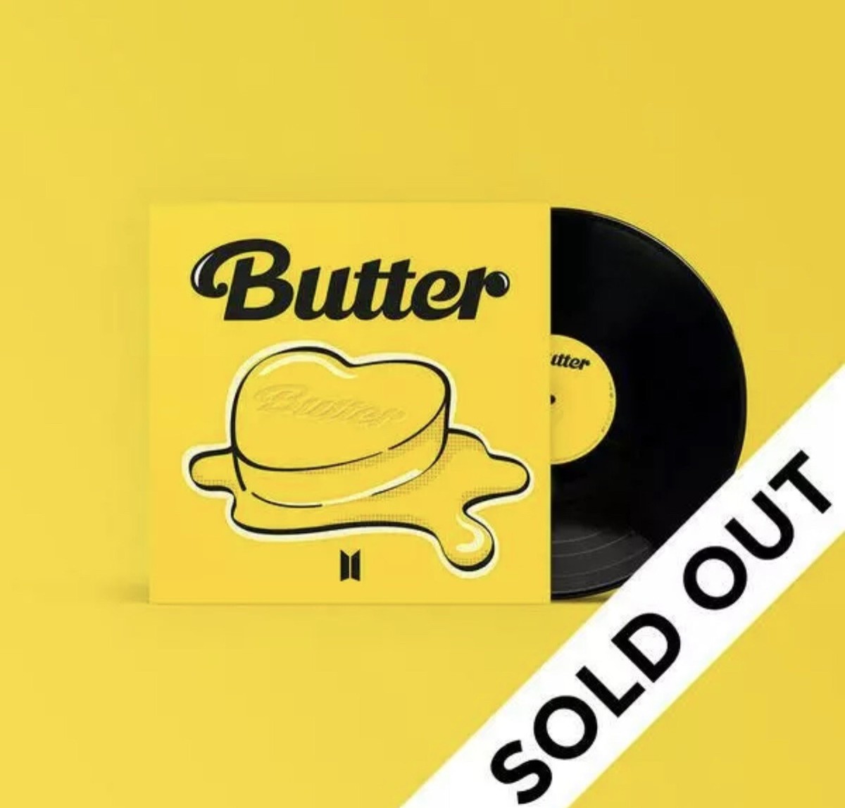 In Hand BTS Butter Vinyl - Limited Edition 7