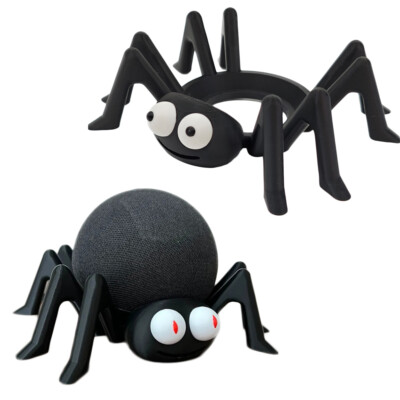 For Halloween Spider Shape Holder for Alexa Echo Dot 4th/5th Gen PLA+ Holder