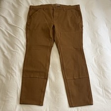 Carhartt Pants Women s W20x30 Loose Fit Rugged Flex Double Front Brown New Tag