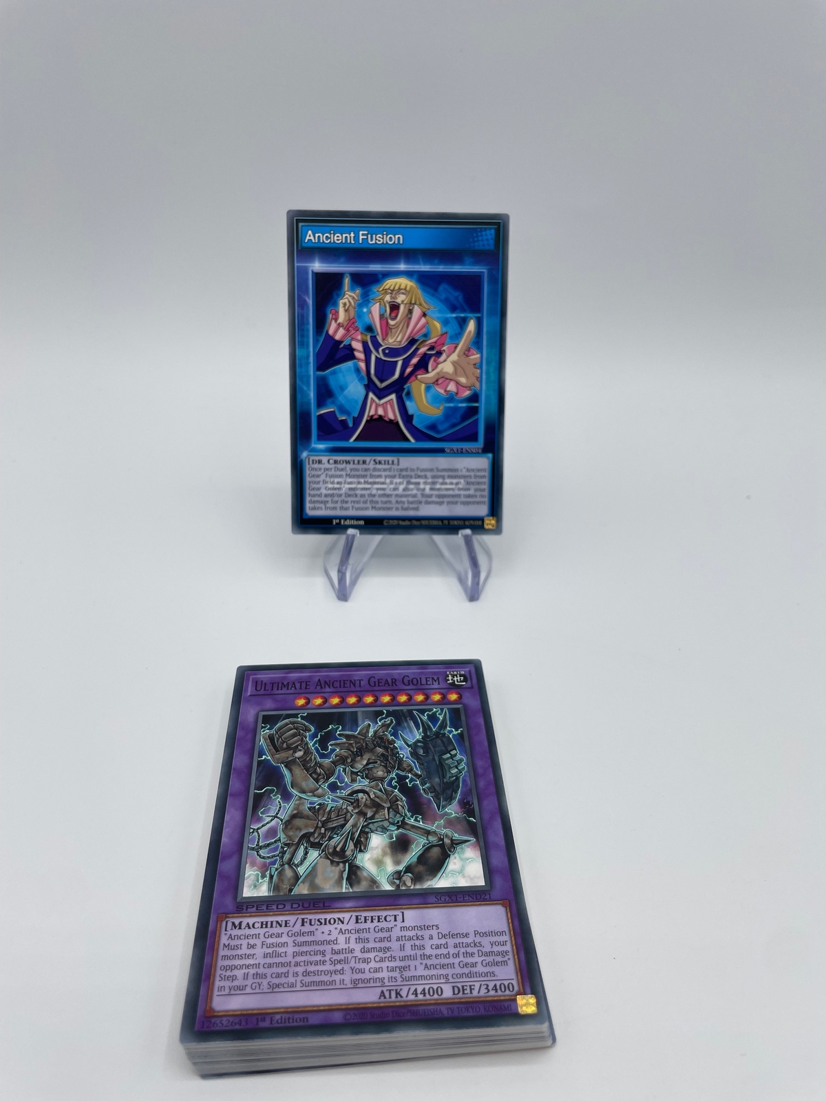 YUGIOH - Ancient Gear DECK 26 CARDS TOTAL - SPEED DUEL GX BOX W/ SECRET  RARE | eBay
