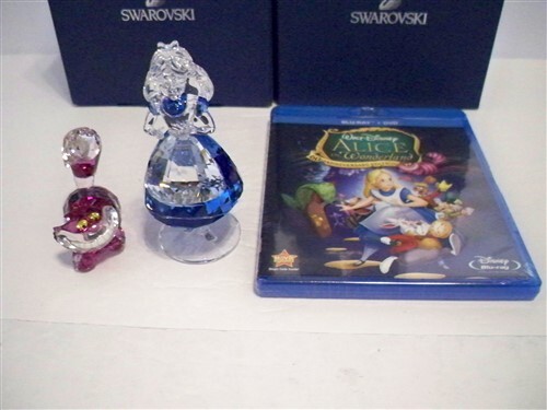 SWAROVSKI DISNEY ALICE IN WONDERLAND & CHESHIRE CAT 5135884