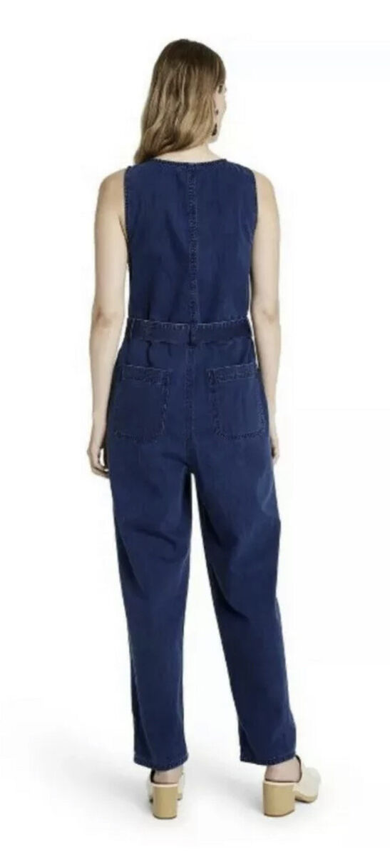 rachel comey Size 20W jumpsuit overalls romper denim belt rachel comey Size 20W jumpsuit overalls romper denim belt