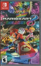 Mario Kart 8 Deluxe NSW (Brand New Factory Sealed US Version) videgame, Nintendo