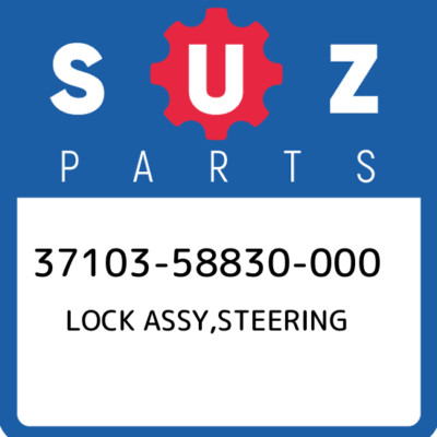 37103-58830-000 Suzuki Lock assy,steering 3710358830000, New  