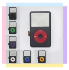 For iPod classic Black Front cover with clickwheel housing kit assembly A1238