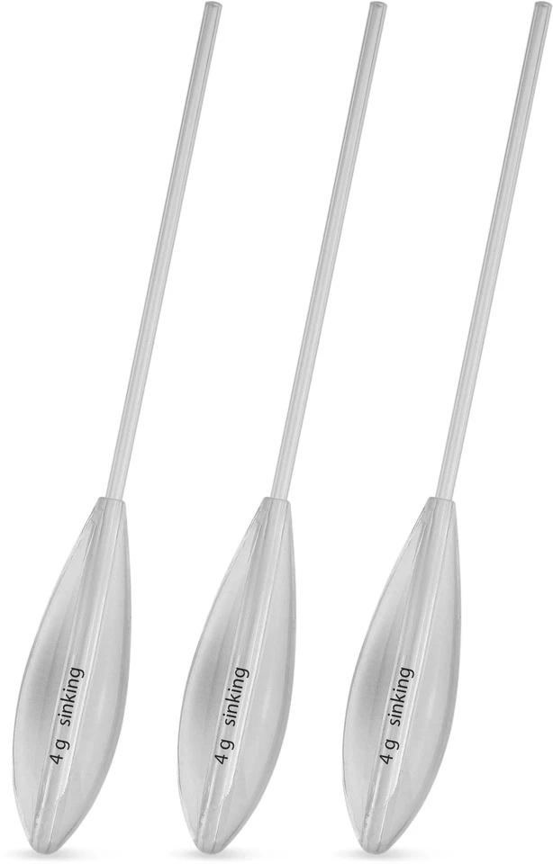 STORFISK FISHING & MORE Forellenpose Sbirolino Bombarde Sbirulino Pose Sinkend Set 3 Stück