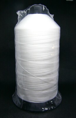 Multi-filament Polyester Thread  White 1850 Yards 