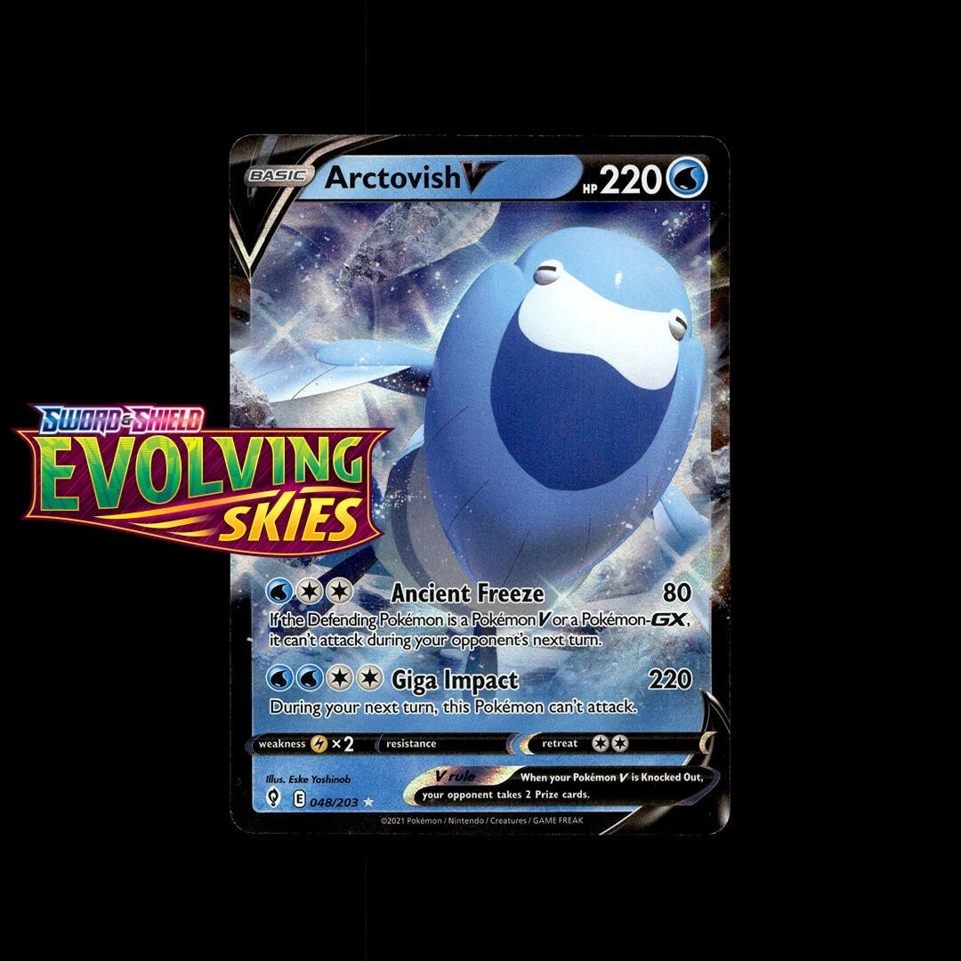 Arctovish V Pokémon TCG Cards for sale