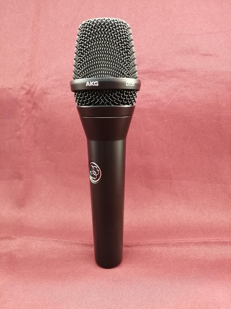 AKG C636 Handheld Condenser Microphone Black Used No Box AKG C636 Handheld Condenser Microphone Black Used No Box