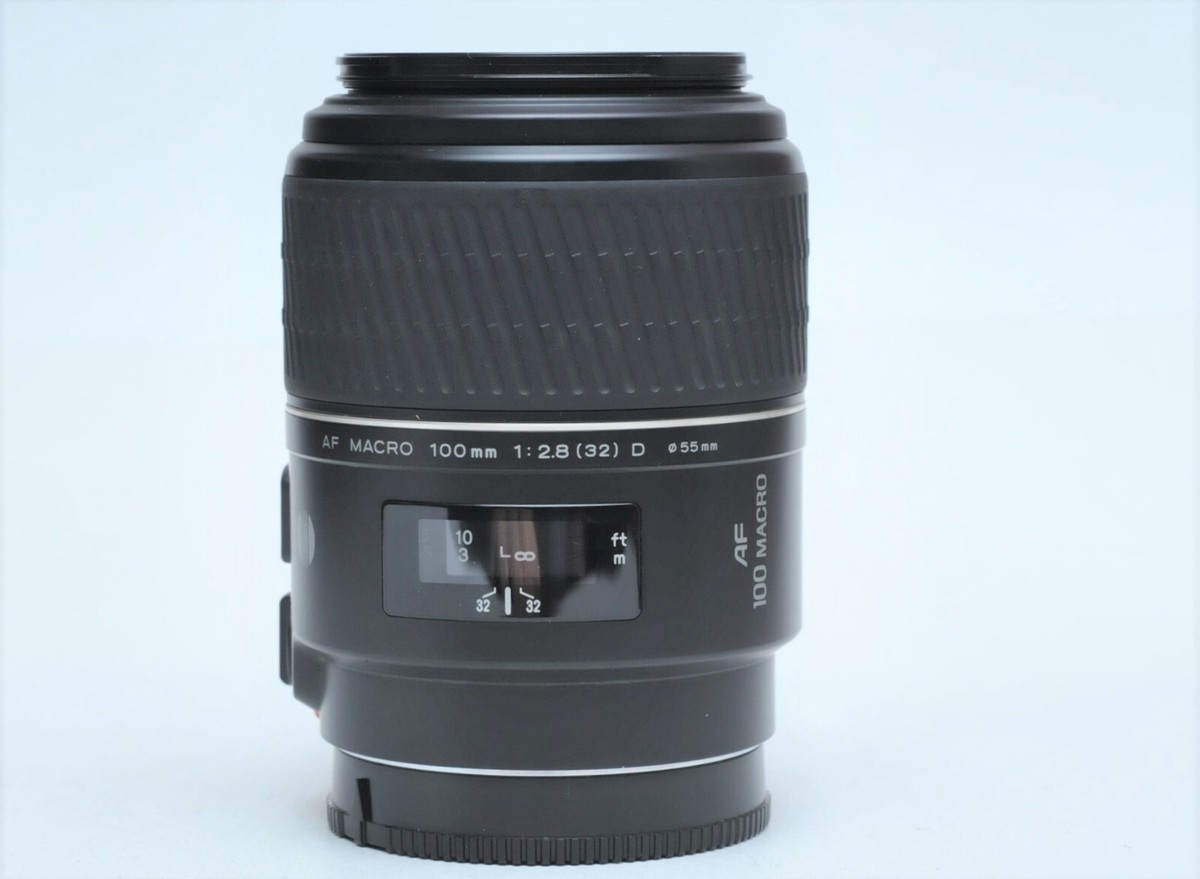MINOLTA AF MACRO 100mm F2.8 D MINOLTA AF 100mm F2.8 MACRO LENS For A