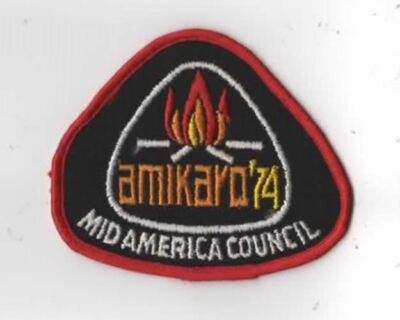 74 Amikaro Mid America Council RED Border [AR-2889]