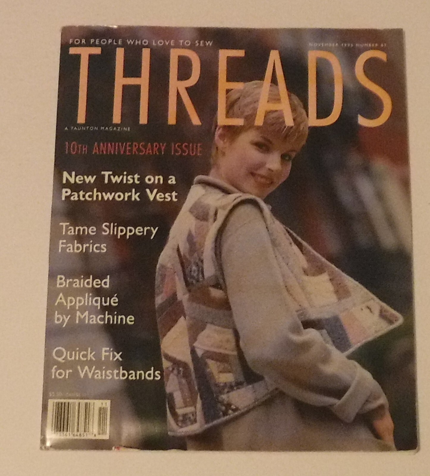 Threads Magazine October/November 1995 New Twist on a Patchwork Vest