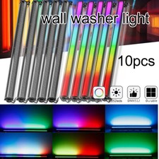 10Pack Alu 252LED Wall Wash Light Bar RGB DMX DJ Party Disco Stage Washer Lights