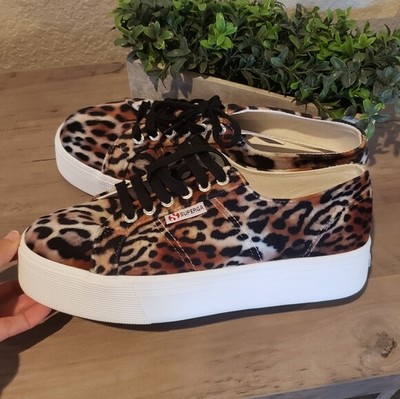 platform leopard sneakers
