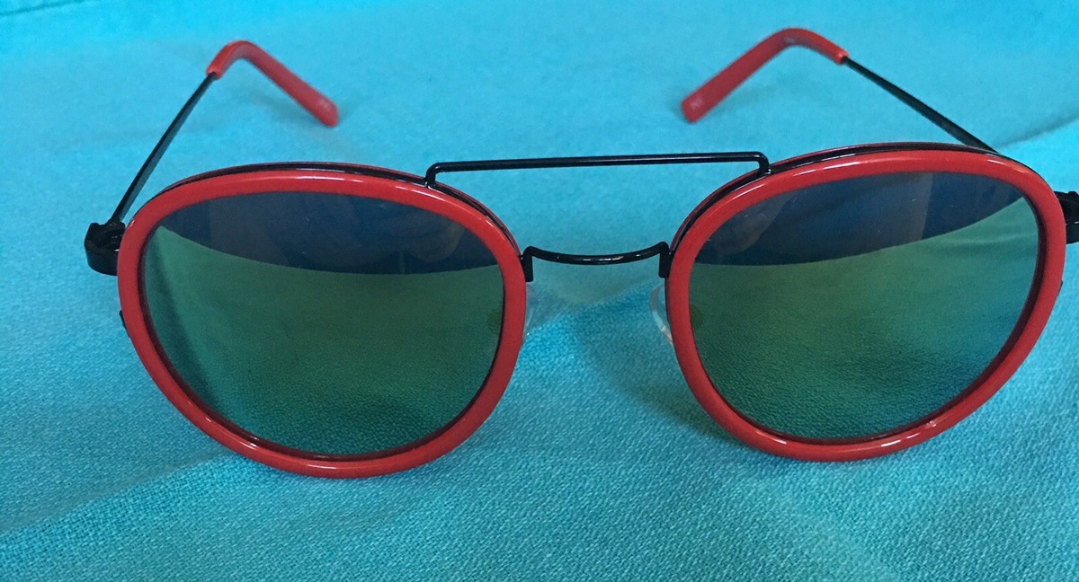 Perverse Amazeballs Aviator Sunglasses Perverse RED Sunglasses Unicorn style Amazeballs | eBay main image 2