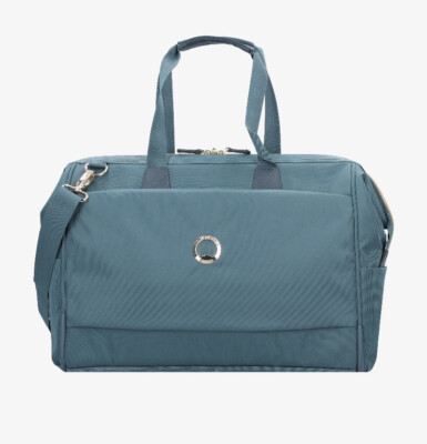Delsey Paris Weekender Türkis+Gold 45x33x27 Weekend Bag