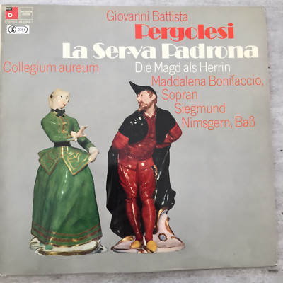 PERGOLESI: La Serva Padrona - Bonifaccio /Nimsgern (BASF 25 21022-7 Stereo / NM)