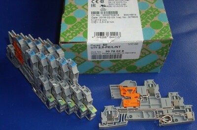 UTI 2,5 PE L NT N L L Phoenix Contact Reihenklemme Dreistockklemme NEU