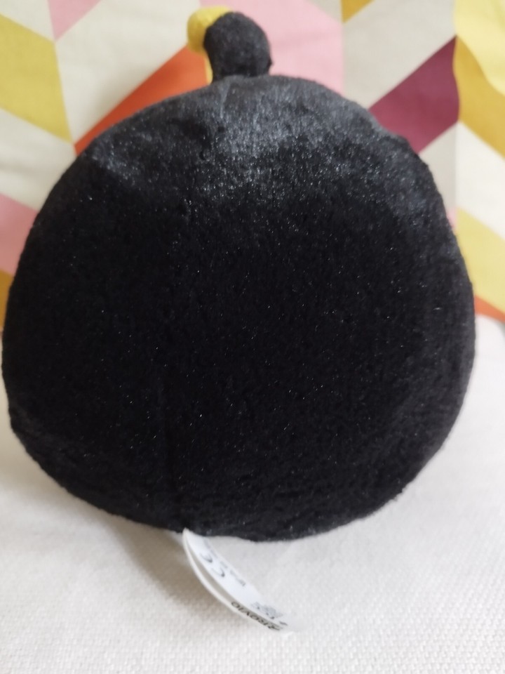 Onwomania Peluche Uccello Nero Stile Foresta Rap - 25 Cm - Originale E Morbido