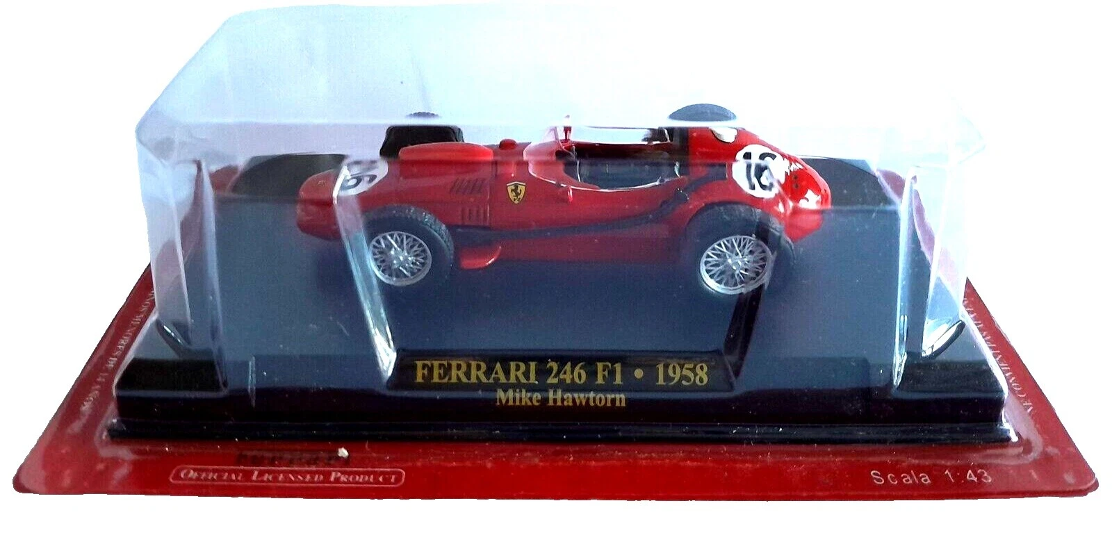 Ferrari 1:43 autos de carrera Diecast 1958 año del vehículo