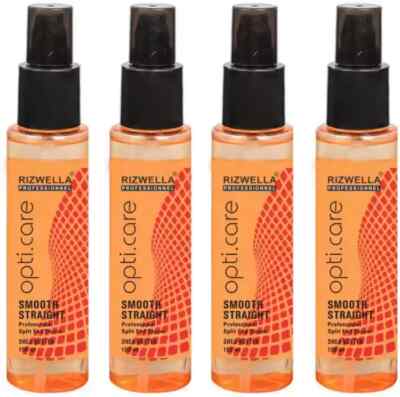 4 x 100ml Matrix Opticare Smooth Straight Serum Split End Hair Serum Shea Butter