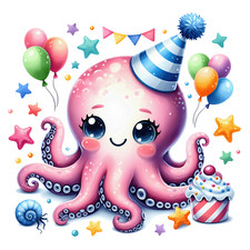 Wandtattoo Aufkleber Octopus Wandaufkleber 18X18 cm Groß