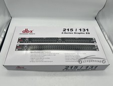 215 NEW DBX  Dual Channel 15-Band Graphic Equ...