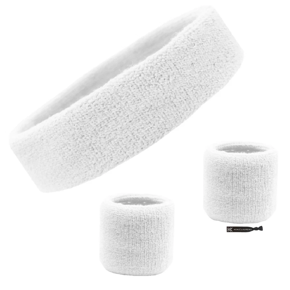 Комплект повязок на голову Kenz Laurenz включает 1 повязку на голову и 2 повязки на запястье - Изображение 4 из 4