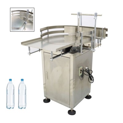 TECHTONGDA 23.6'' Automatic Bottle Accumulation Table Sorter for Assembly Line
