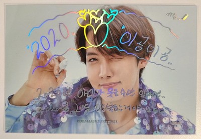 BTS [2020 Season's Greetings Official Postcard Set] / K-POP | eBay