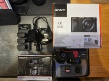 Sony Alpha A6000 24.3MP Digital Camera - Black (Body Only)