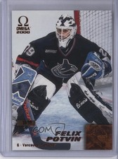 1999-00 Pacific Omega Copper 18/99 Felix Potvin #237 0c3